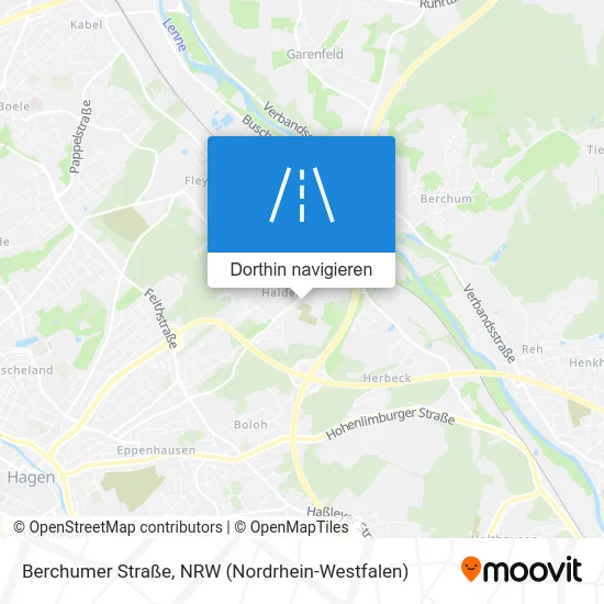 Berchumer Straße Karte