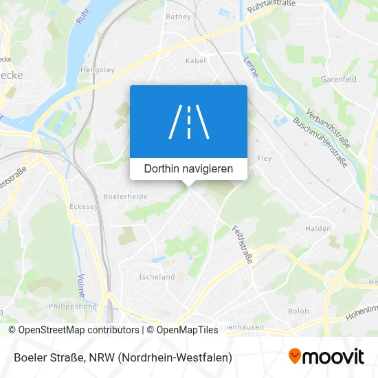 Boeler Straße Karte