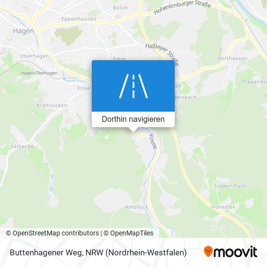 Buttenhagener Weg Karte