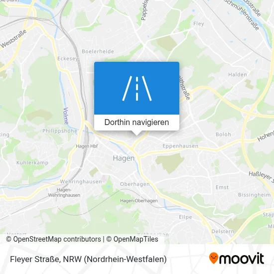 Fleyer Straße Karte