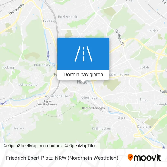 Friedrich-Ebert-Platz Karte