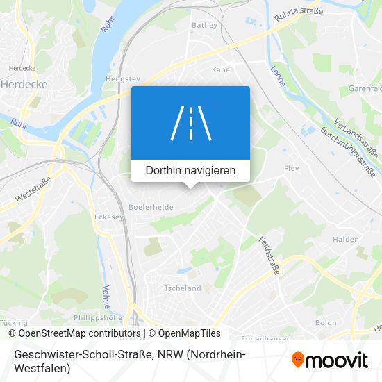 Geschwister-Scholl-Straße Karte