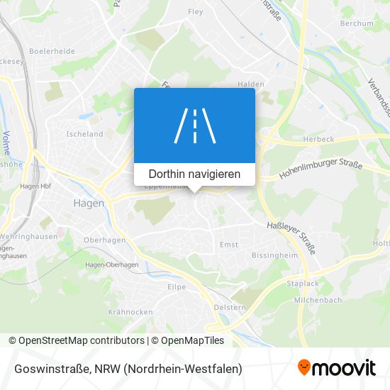 Goswinstraße Karte