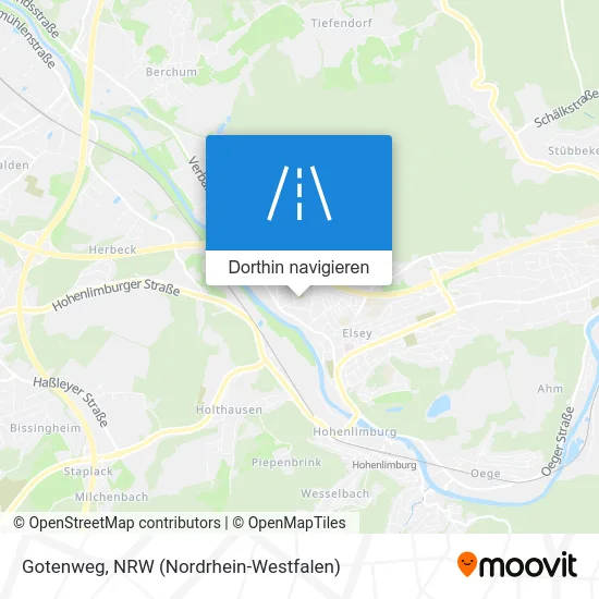 Gotenweg Karte
