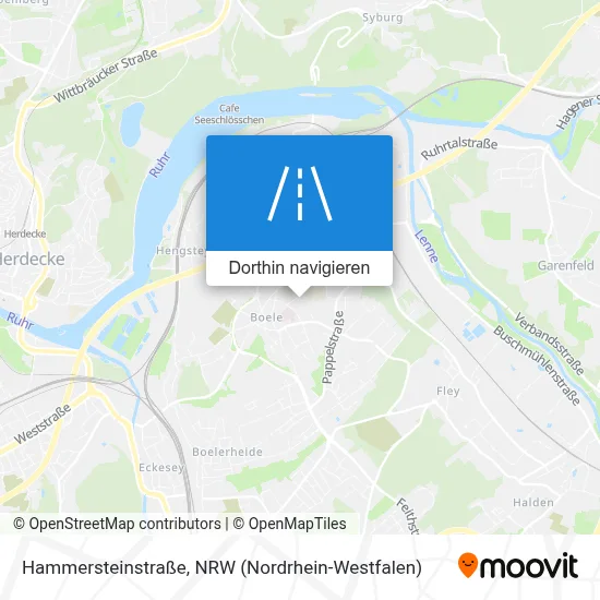 Hammersteinstraße Karte