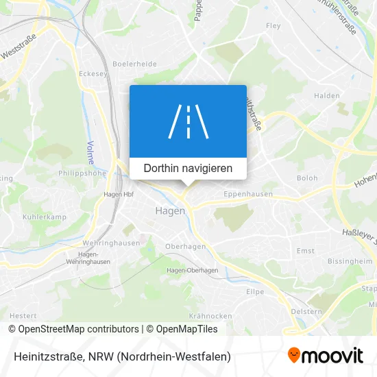Heinitzstraße Karte