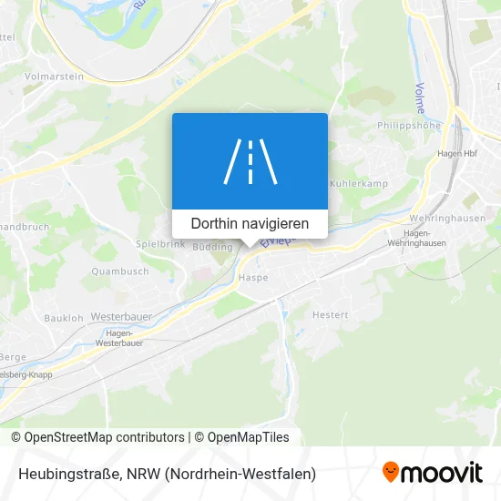 Heubingstraße Karte