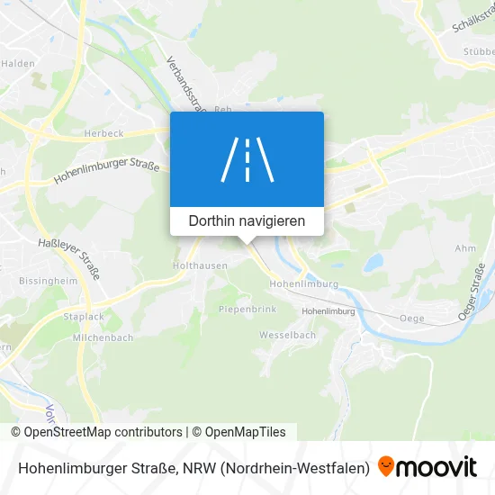 Hohenlimburger Straße Karte