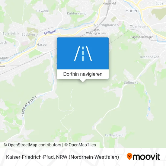 Kaiser-Friedrich-Pfad Karte