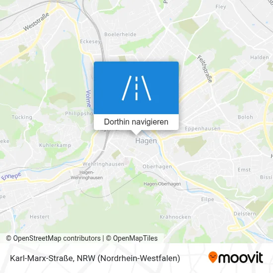 Karl-Marx-Straße Karte