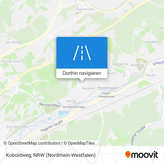 Koboldweg Karte