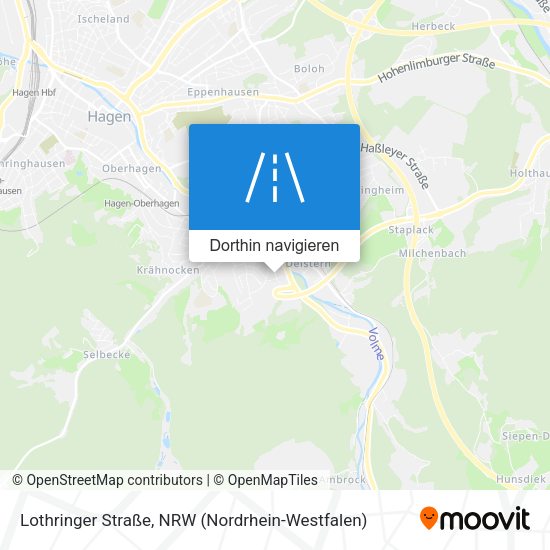 Lothringer Straße Karte