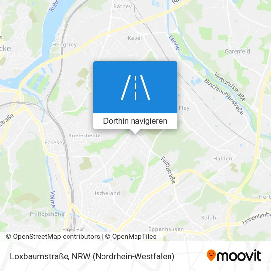 Loxbaumstraße Karte