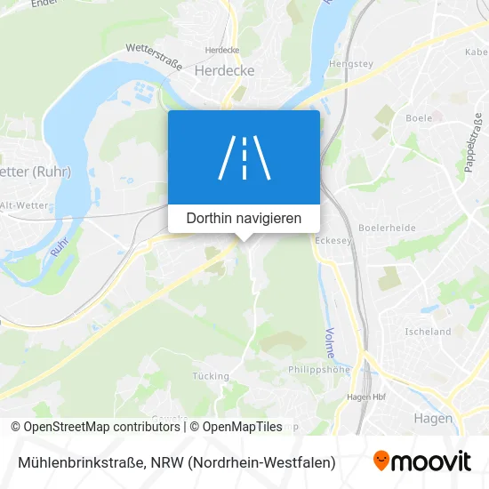 Mühlenbrinkstraße Karte
