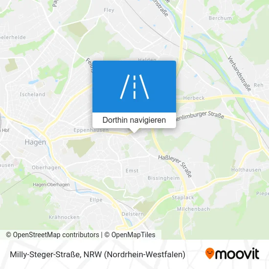 Milly-Steger-Straße Karte