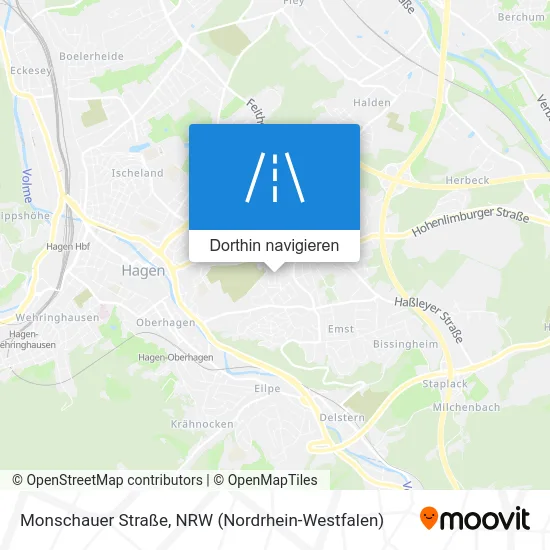 Monschauer Straße Karte