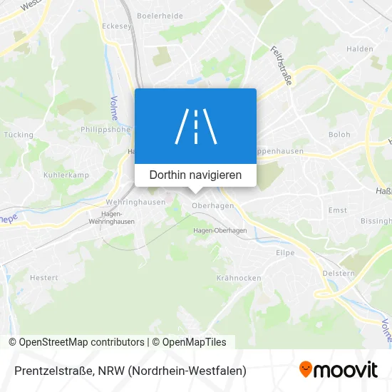 Prentzelstraße Karte