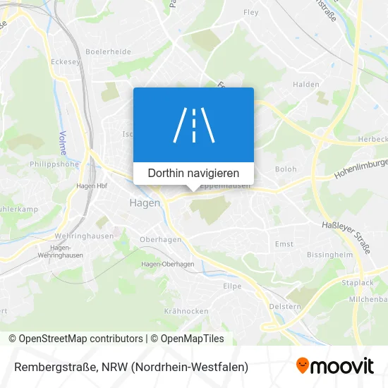 Rembergstraße Karte