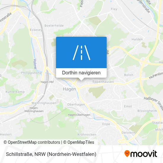Schillstraße Karte