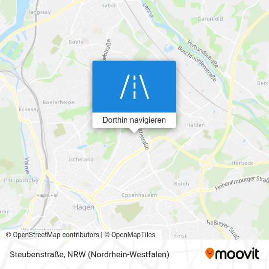 Steubenstraße Karte