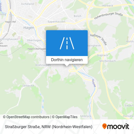 Straßburger Straße Karte