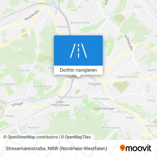 Stresemannstraße Karte