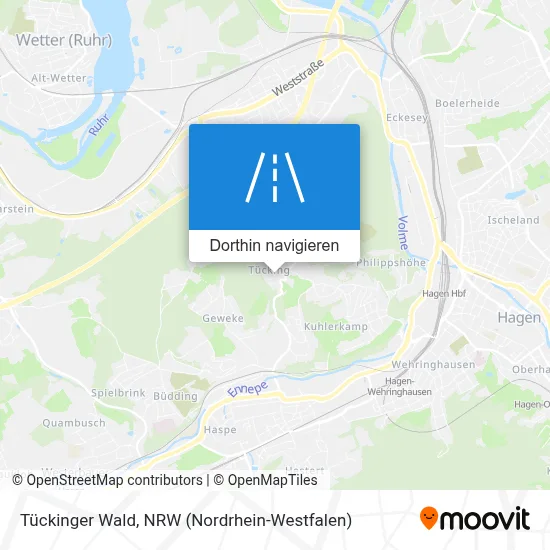 Tückinger Wald Karte