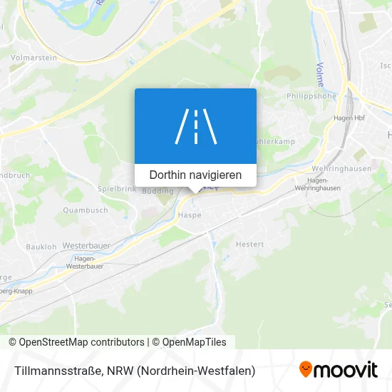 Tillmannsstraße Karte