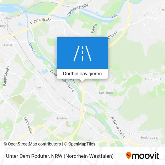 Unter Dem Rodufer Karte