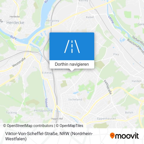 Viktor-Von-Scheffel-Straße Karte
