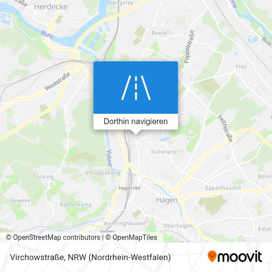 Virchowstraße Karte