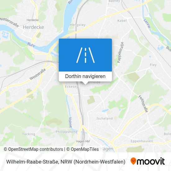 Wilhelm-Raabe-Straße Karte