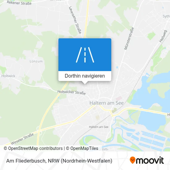 Am Fliederbusch Karte