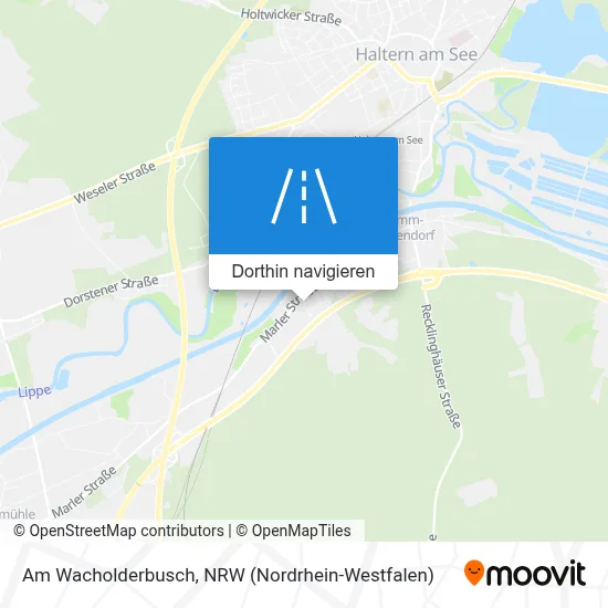 Am Wacholderbusch Karte