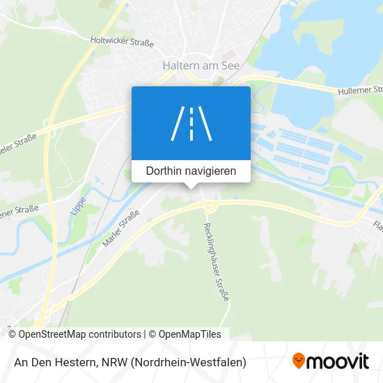 An Den Hestern Karte