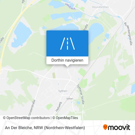 An Der Bleiche Karte