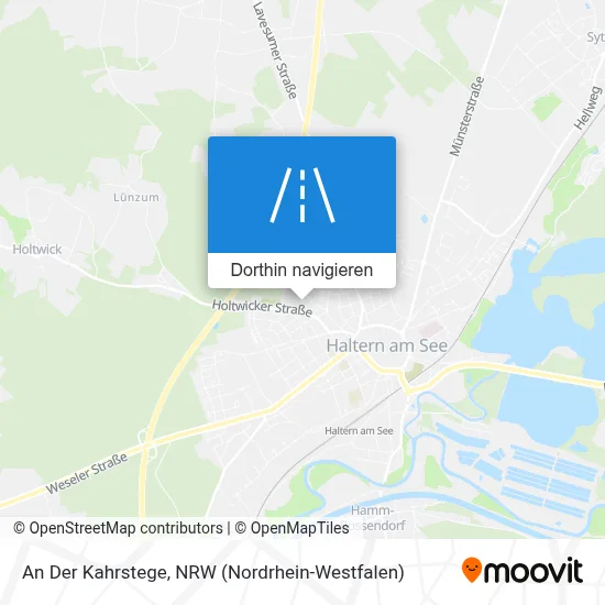 An Der Kahrstege Karte