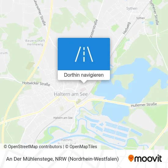 An Der Mühlenstege Karte