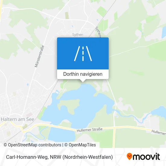 Carl-Homann-Weg Karte