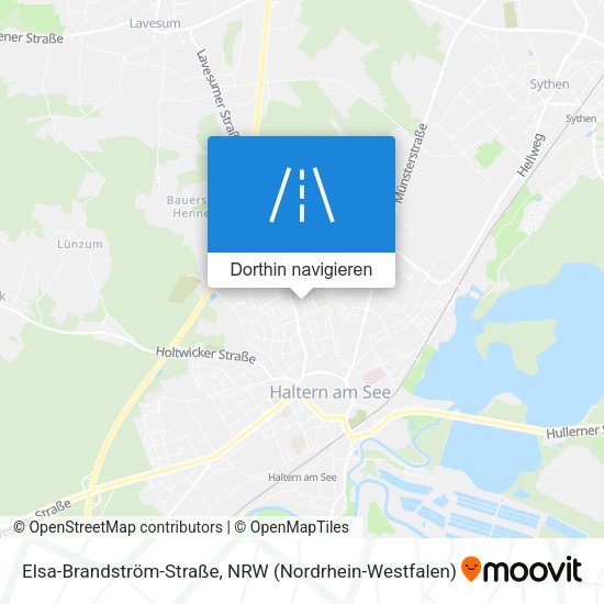Elsa-Brandström-Straße Karte