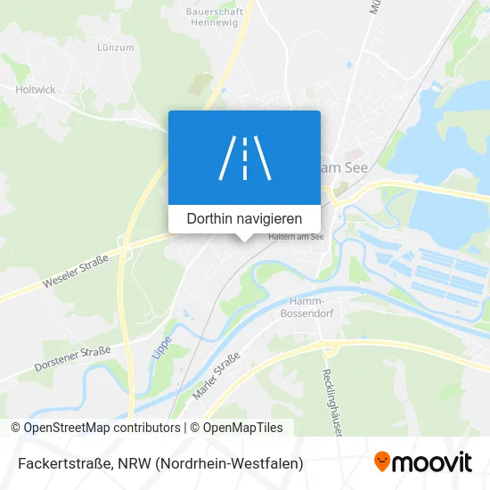 Fackertstraße Karte