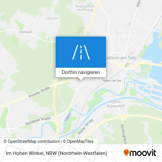 Im Hohen Winkel Karte