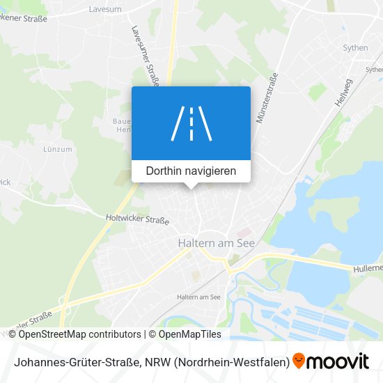 Johannes-Grüter-Straße Karte