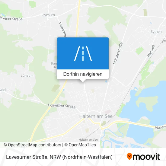 Lavesumer Straße Karte