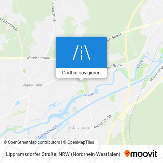 Lippramsdorfer Straße Karte