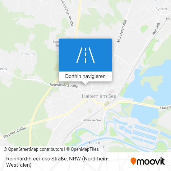 Reinhard-Freericks-Straße Karte