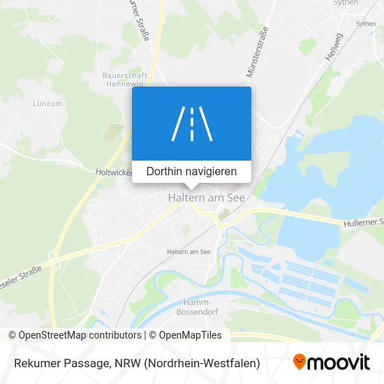 Rekumer Passage Karte