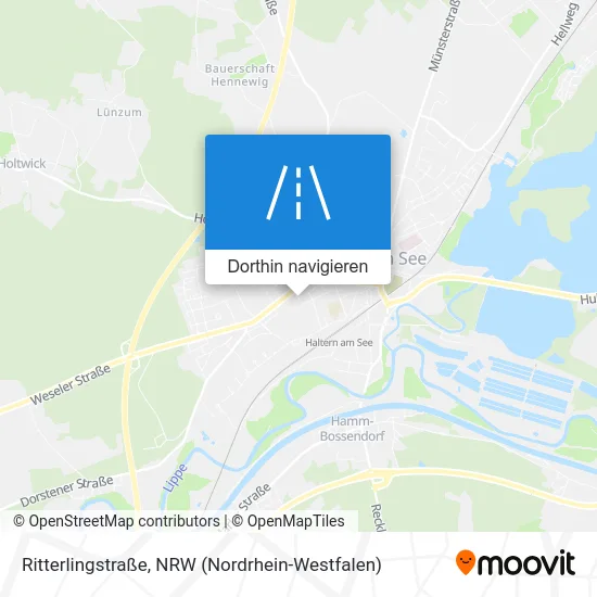 Ritterlingstraße Karte