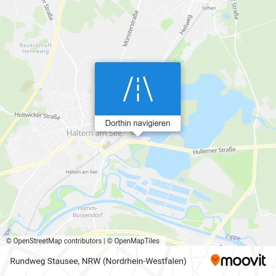 Rundweg Stausee Karte