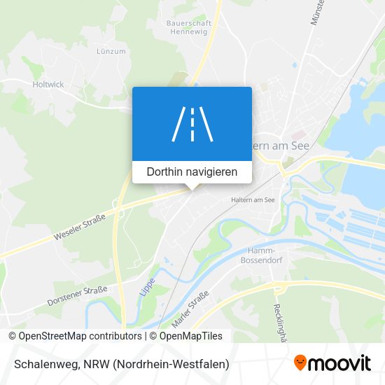 Schalenweg Karte